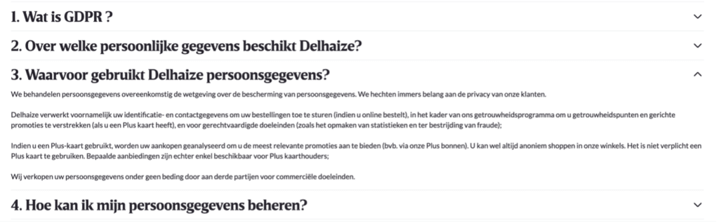 Example Delhaize