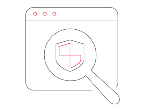 Privacy scan icon
