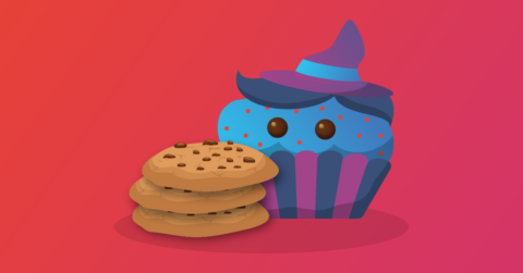 Flat image about Dark Patterns in cookie banners
